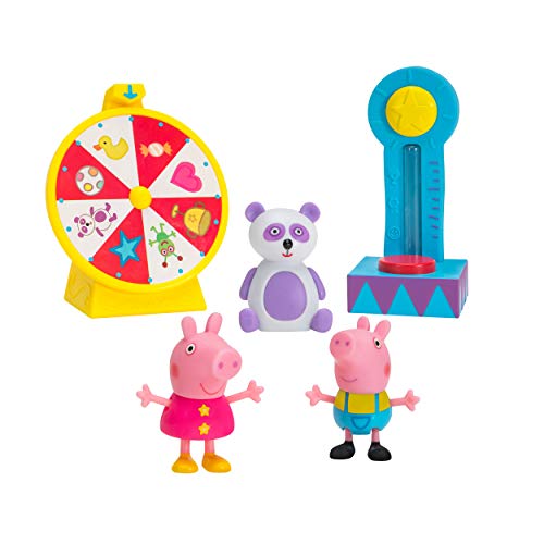 Peppa Pig PEP0668 Peppa Wutz Spielfiguren Set, Rummelspaß Spielset von Jazwares