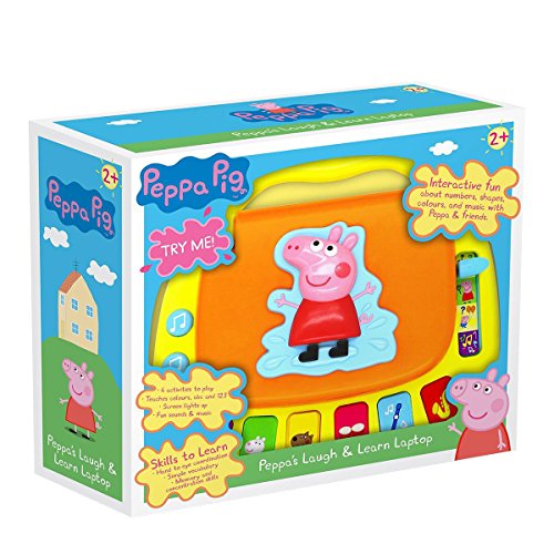 Peppa Pig PP02 Laugh and Learn Laptop Elektronisches Spielzeug von Peppa Pig