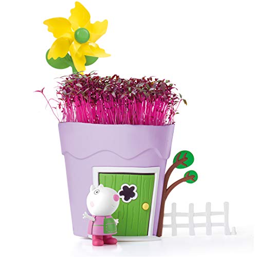 Peppa Pig PP104 Peppa Pots Suzy Sheep Kids' Animal & Insect Habitat Kits, Purple, 10.5 x 12 x 15.8 cm von Peppa Pig