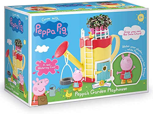 Peppa Pig PP201 Garden Playhouse Watering Can Grow & Play Set, Multicolor, 27.8 x 12.1 x 18.6 cm von Peppa Pig