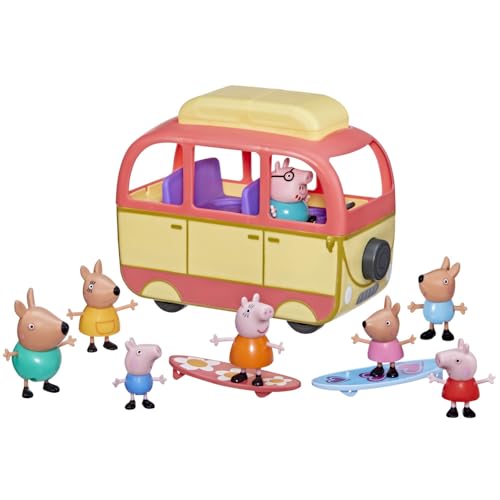 Peppa Pig Peppa Visits Australia Campervan Vehicle Preschool Toy; Includes 8 Figures, 4 Accessories, for Ages 3 and Up Peppa Pig Peppa Visits Australia Campervan Vehicle Preschool Toy; Includes 8 Figures, 4 Accessories, for Ages 3 and Up von Peppa Pig
