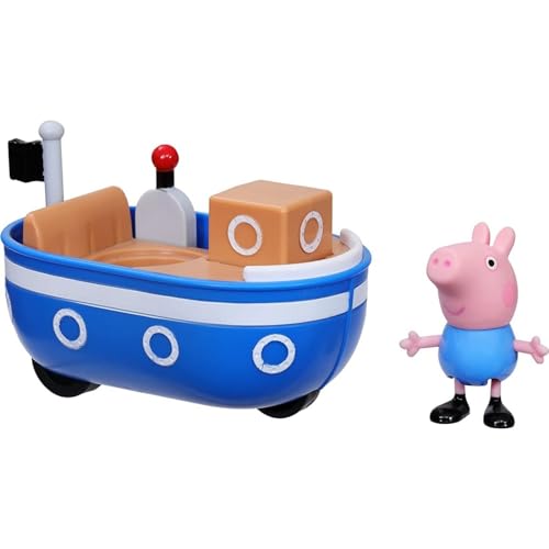 Peppa Pig Peppa's Adventures Kleines Boot, enthält eine 7,5 cm große Schorsch Wutz Figur, inspiriert von der Serie, für Kinder ab 3 Jahren Peppa Pig Peppa's Adventures Kleines Boot, enthält eine 7,5 cm große Schorsch Wutz Figur, inspiriert von der Serie, für Kinder ab 3 Jahren von Peppa Pig