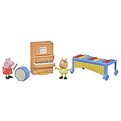 Peppa Pig Peppa`s Adventures Peppa macht Musik, Vorschulspielzeug mit 2 Figuren und 3 Accessoires, für Kinder ab 3 Jahren von Peppa Pig