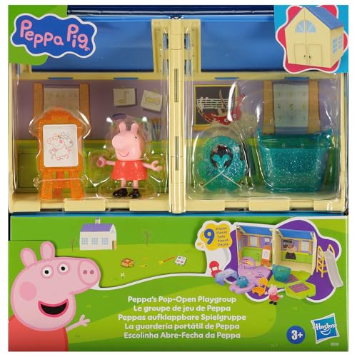 Peppa Pig Peppas aufklappbare Spielgruppe Spielset von Peppa Pig