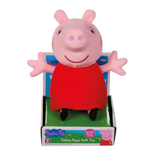 Peppa Pig Sprechendes rotes Kleid Peppa, Vorschule, Plüschtier, sprechender Plüsch Peppa Pig Sprechendes rotes Kleid Peppa, Vorschule, Plüschtier, sprechender Plüsch von Peppa Pig