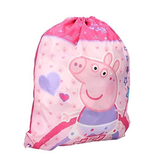 Peppa Pig VB28628 Turnbeutel, Mehrfarbig von Peppa Pig