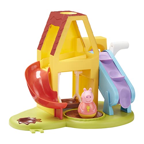 Peppa Pig Weebles Wind & Wobble Playhouse, First, Preschool Toy, Imaginative Play, Gift for 18 Months+ von Peppa Pig