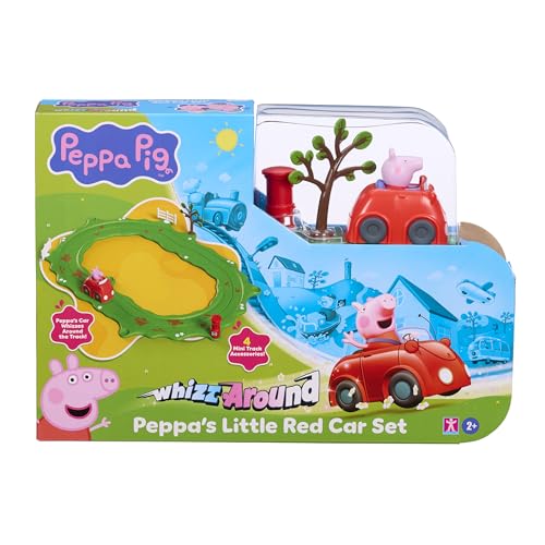 Peppa Pig Whizz Around Peppa's Kleine rote Autosatz, Motorised Vehicles, Track Toys, Pre-School-Spielzeug Peppa Pig Whizz Around Peppa's Kleine rote Autosatz, Motorised Vehicles, Track Toys, Pre-School-Spielzeug von Peppa Pig