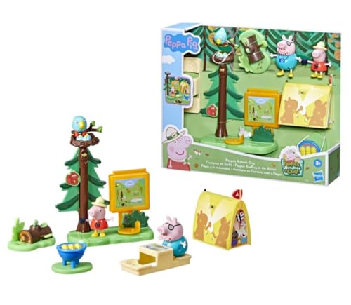 Peppa Pig Woodland Club Nature Day Camping Set, enthält Figuren und Zubehör Peppa Pig Woodland Club Nature Day Camping Set, enthält Figuren und Zubehör von Peppa Pig