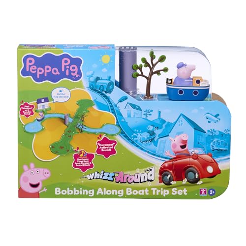 Peppa Schwein Whizz Around Bobbing Along Boat Trip, Motorised Vehicles, Track Toys, Pre-School-Spielzeug Peppa Schwein Whizz Around Bobbing Along Boat Trip, Motorised Vehicles, Track Toys, Pre-School-Spielzeug von Peppa Pig