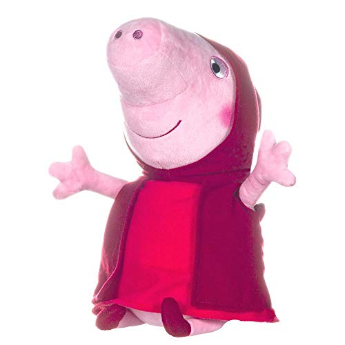 Plüsch-Figuren Pig 30 cm | Peppa Wutz | Softwool | Stofftiere, Figur:Peppa als Rotkäppchen von Peppa Pig