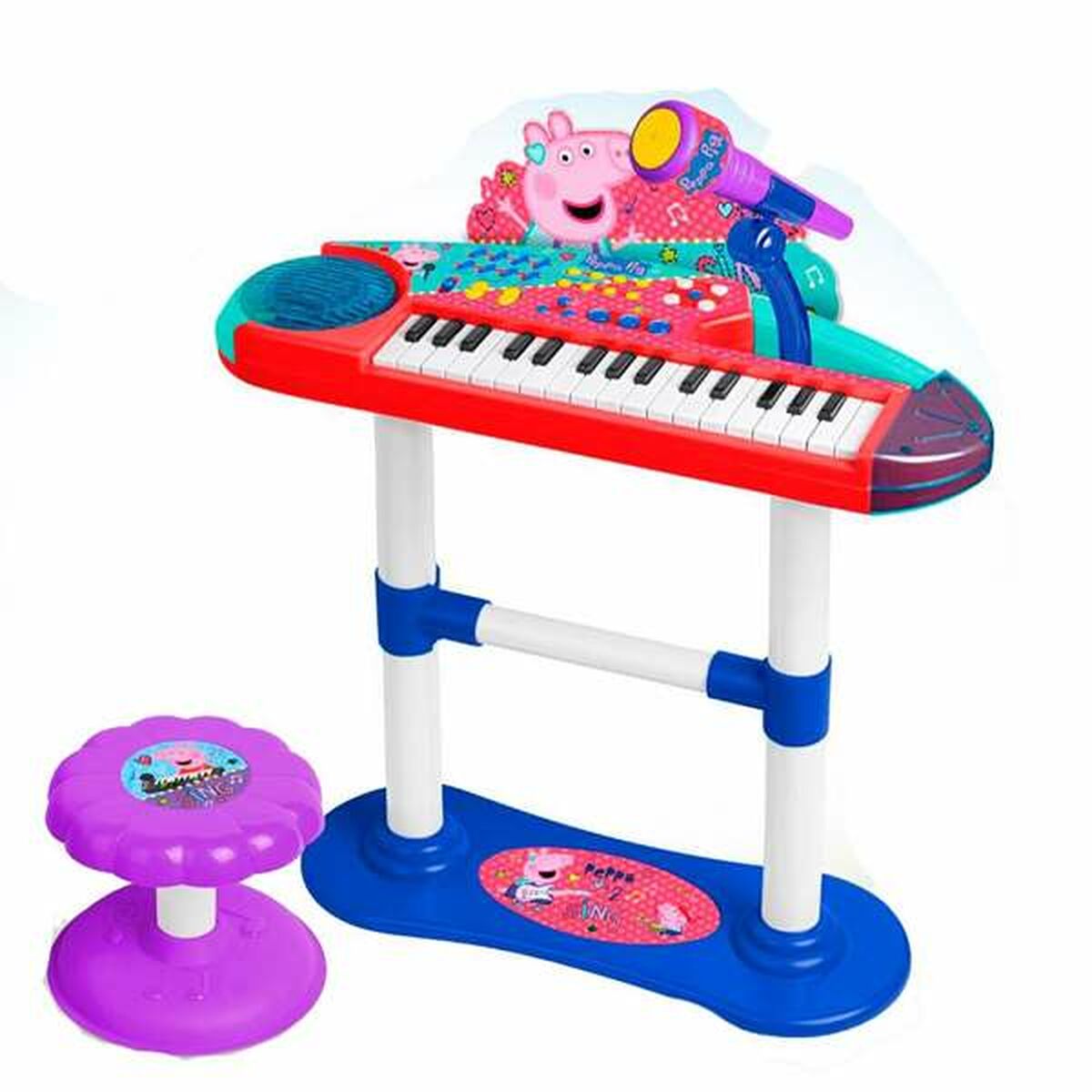 Spielzeug-Klavier Peppa Pig Mikrofon Hocker Spielzeug-Klavier Peppa Pig Mikrofon Hocker von Peppa Pig