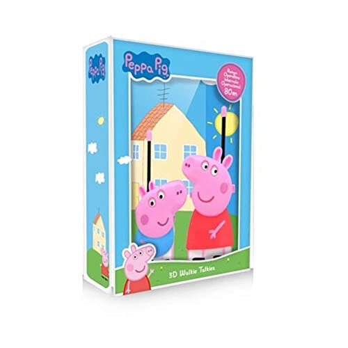 Walkie Talkie 3D Set, Peppa Pig, KL84792, Kids Licensing von Peppa Pig