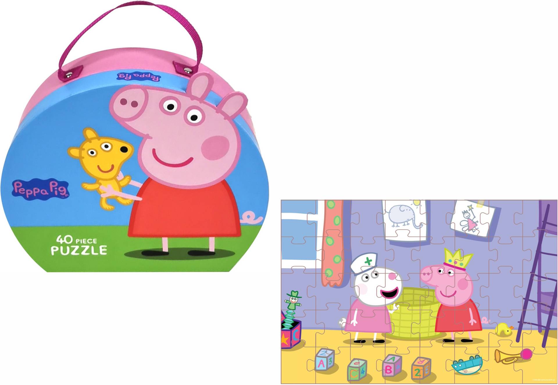 Barbo Toys Peppa Wutz Koffer mit Puzzle 40 Teile Barbo Toys Peppa Wutz Koffer mit Puzzle 40 Teile von Peppa Wutz