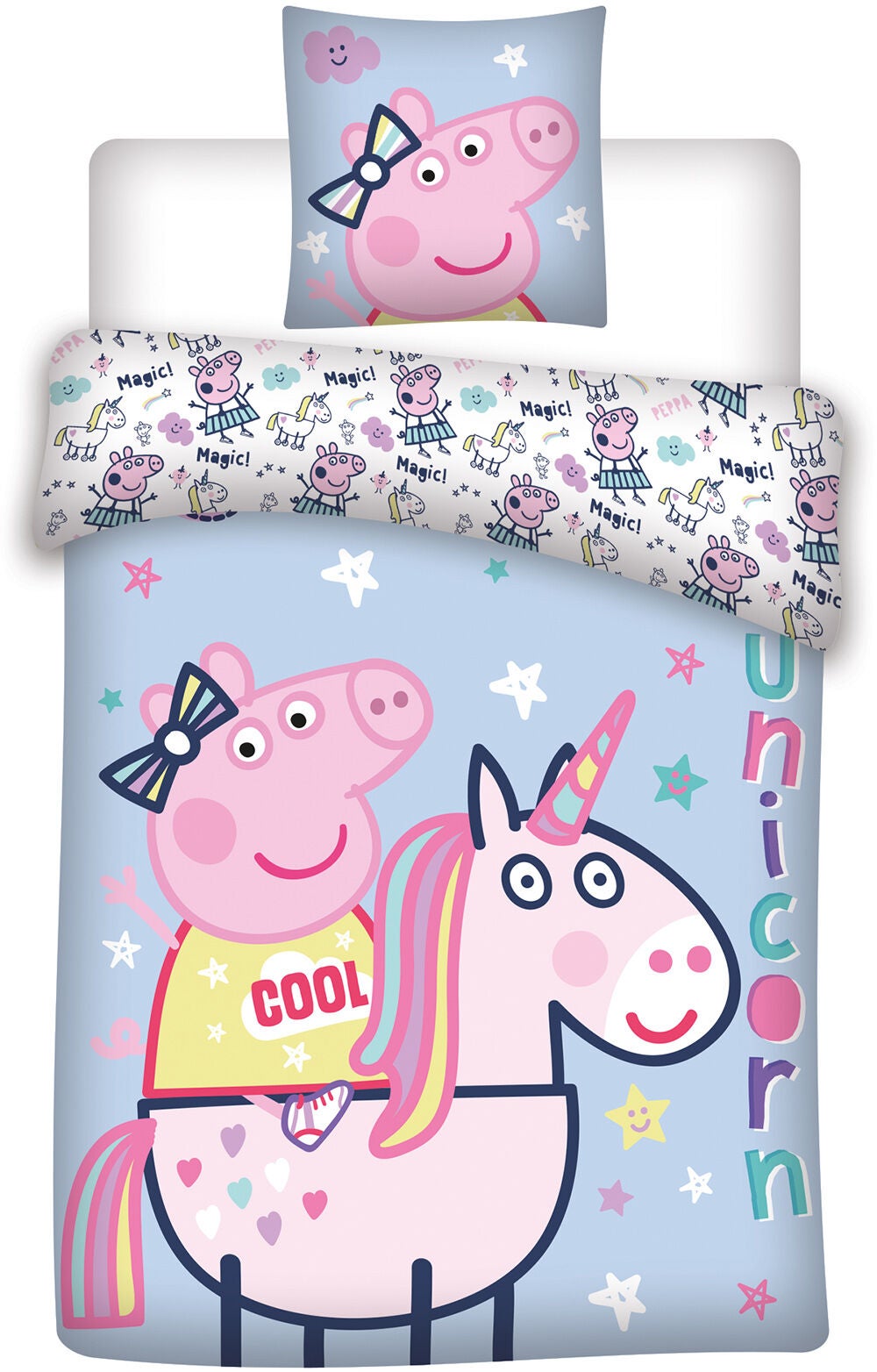 Peppa Wutz Bettwäsche-Set 150x210 von Peppa Wutz