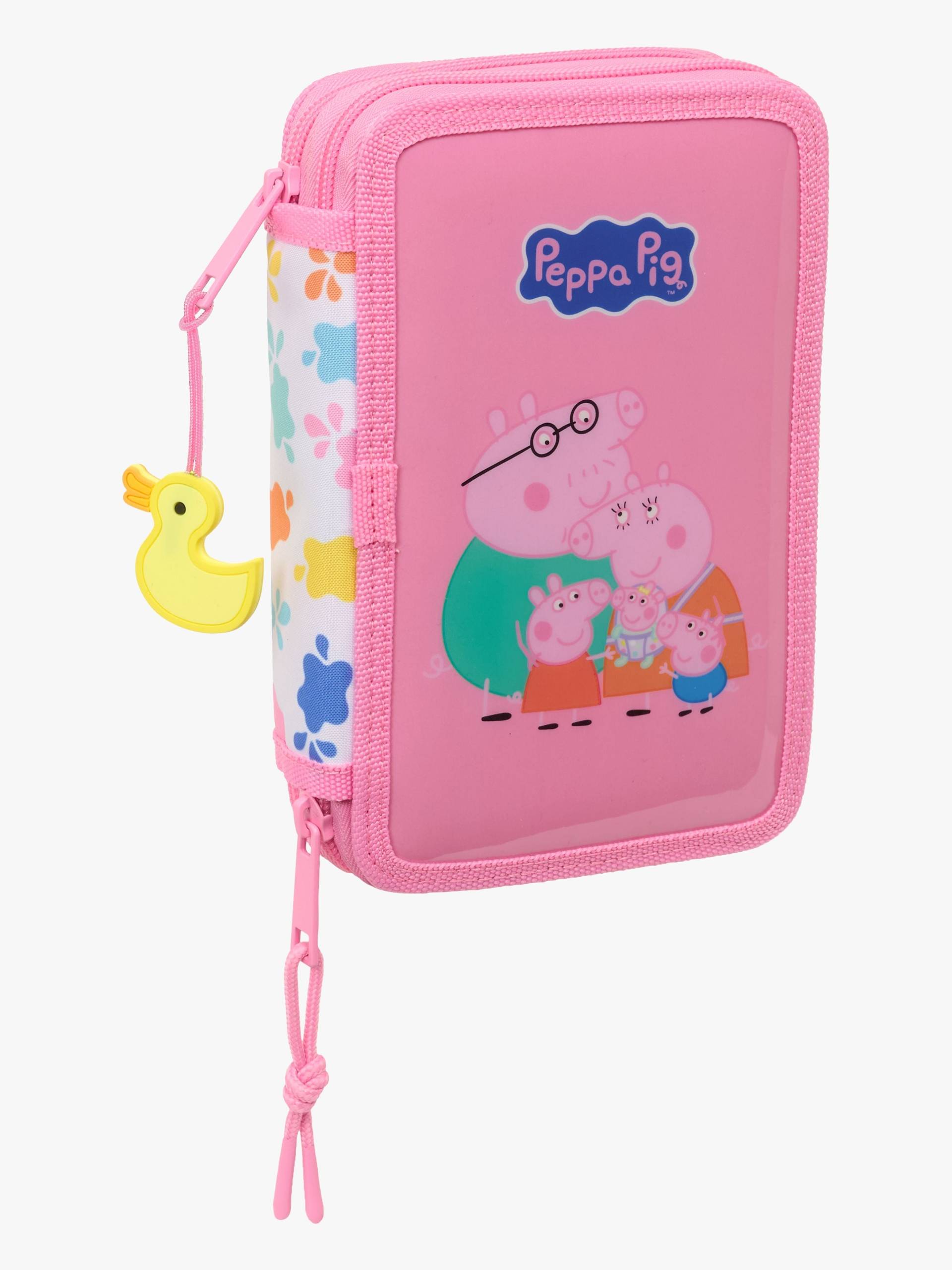 Peppa Wutz Gefülltes Doppel-Federmäppchen 29 Teile, Baby Pig Peppa Wutz Gefülltes Doppel-Federmäppchen 29 Teile, Baby Pig von Peppa Wutz