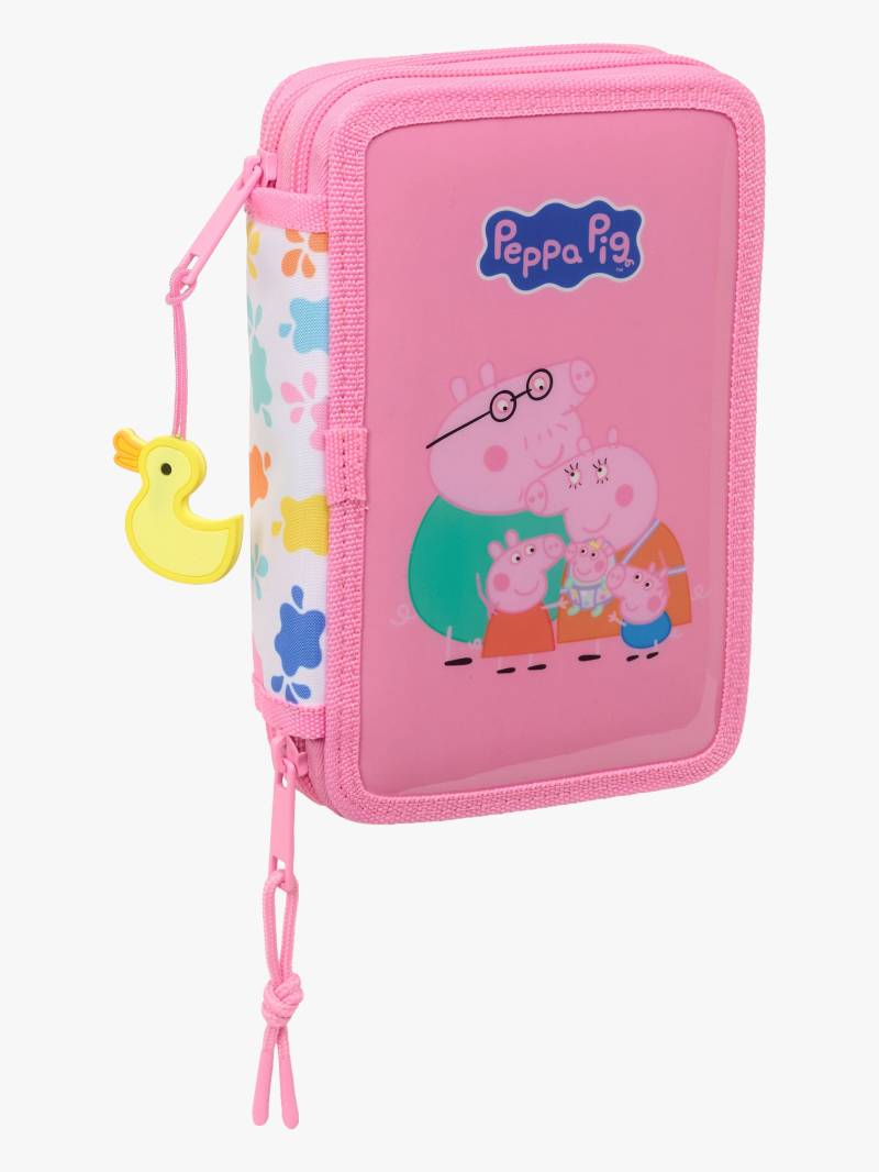 Peppa Wutz Gefülltes Doppel-Federmäppchen 29 Teile, Baby Pig von Peppa Wutz