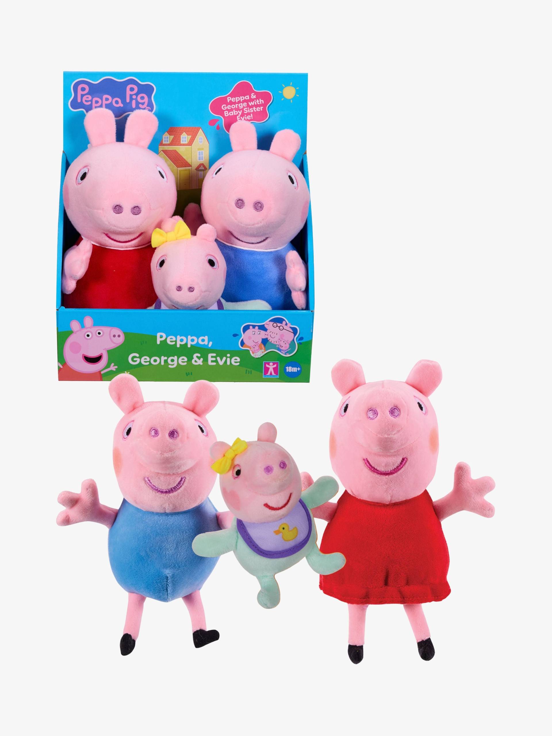 Peppa Wutz Kuscheltier 3er-Pack von Peppa Wutz