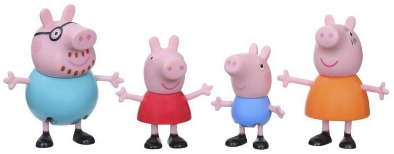 Peppa Wutz Figurenset 4er-Pack Peppas Familie von Peppa Wutz