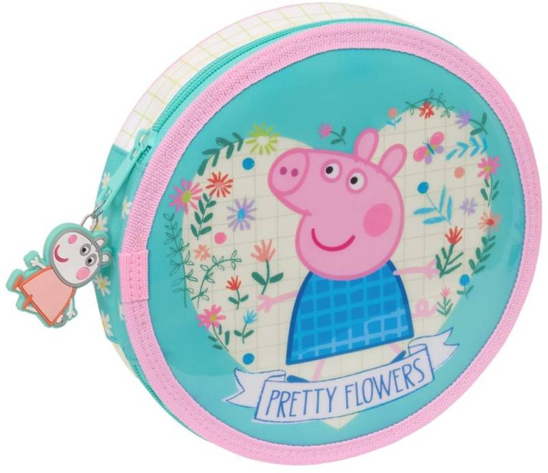 Peppa Wutz Rundes Federmäppchen, Minzgrün von Peppa Wutz
