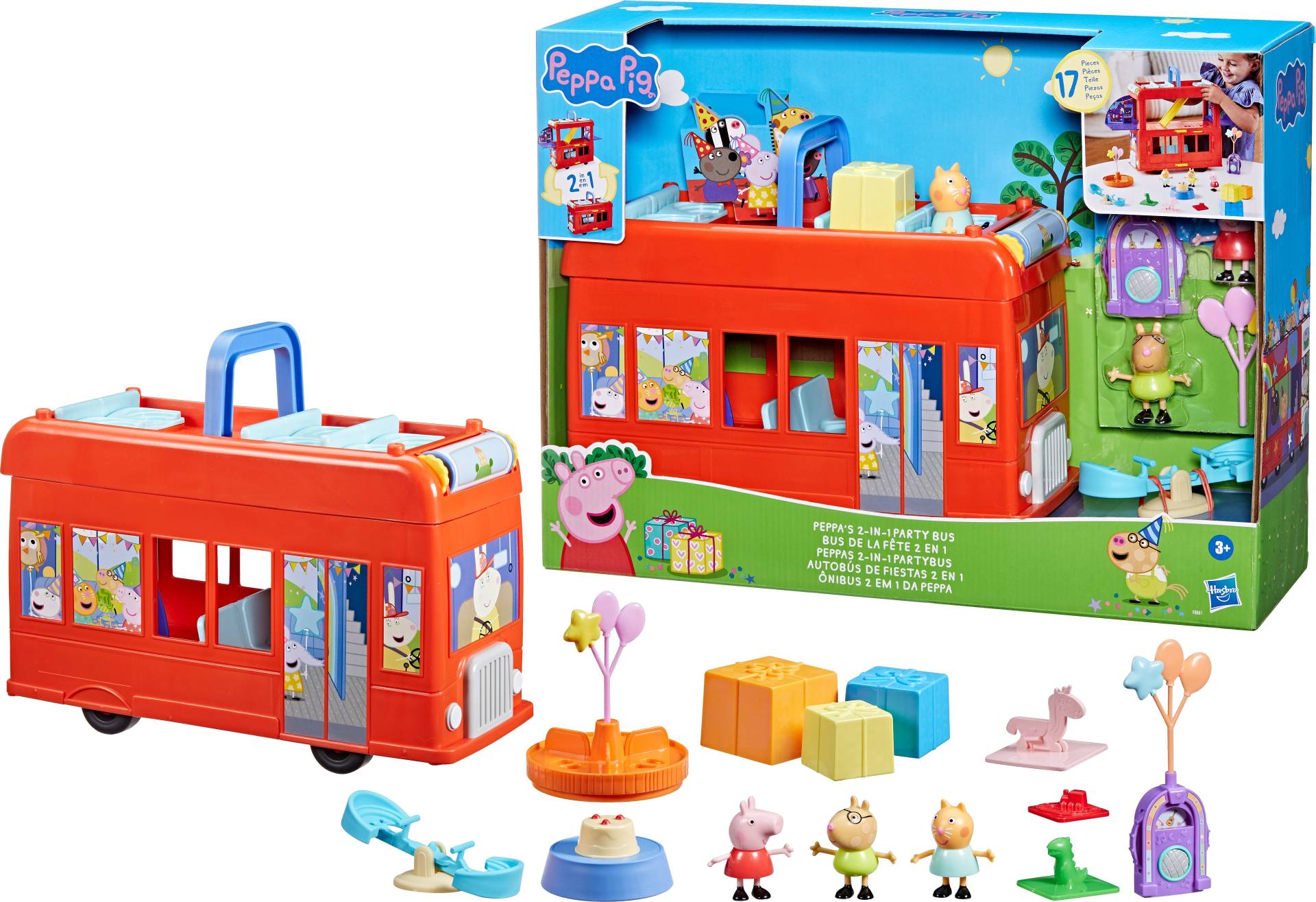 Peppa Wutz Spielset 2-in-1 Partybus von Peppa Wutz