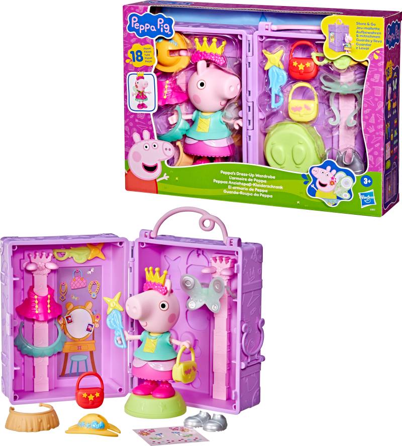 Peppa Wutz Spielset Dress Up Kleiderschrank von Peppa Wutz