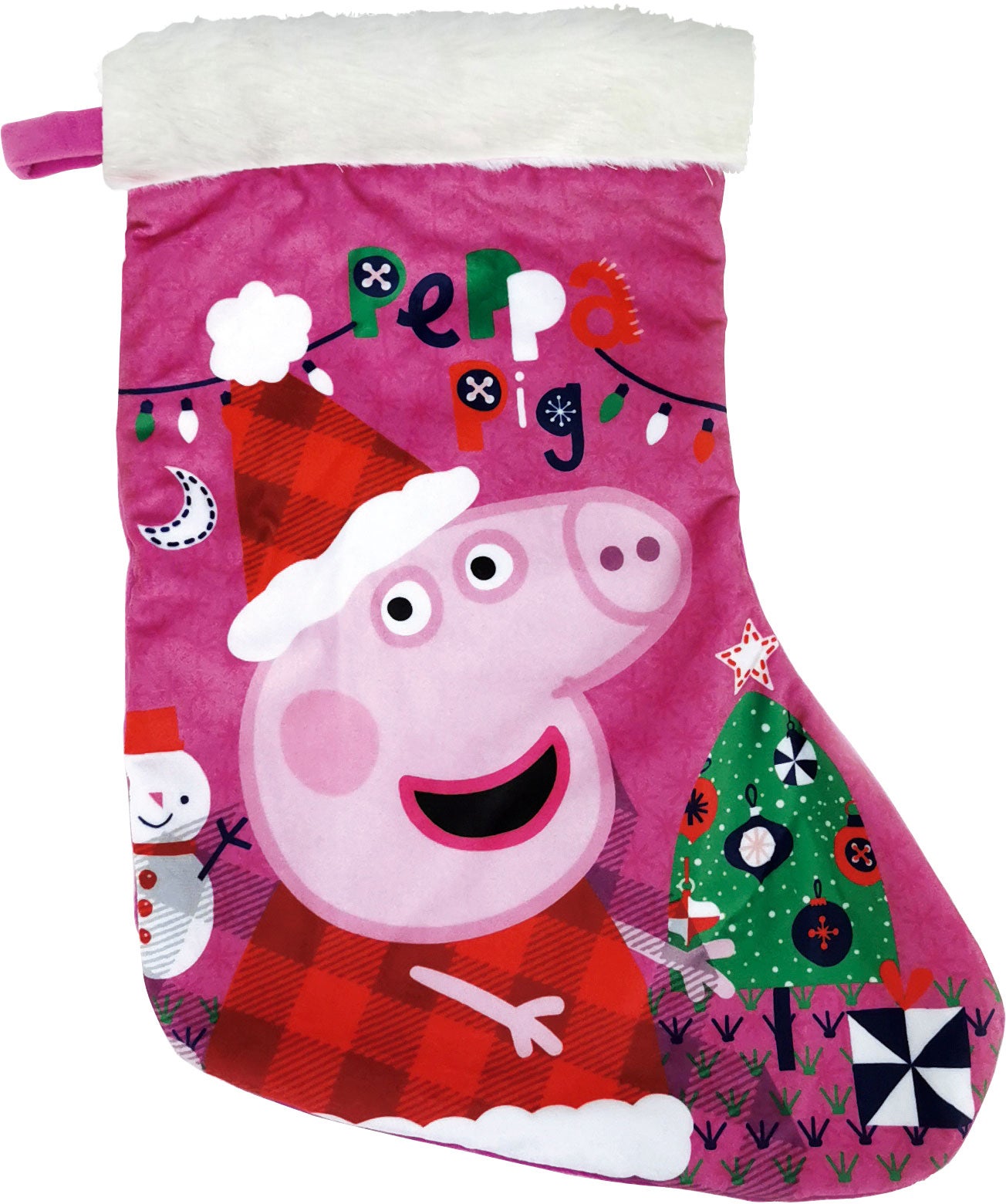 Peppa Wutz Weihnachtsstrumpf, Rosa Peppa Wutz Weihnachtsstrumpf, Rosa von Peppa Wutz