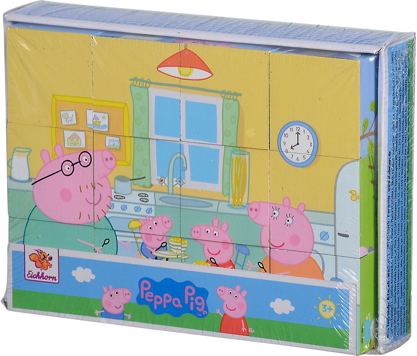 Peppa Wutz Würfelpuzzle 12 Teile, 16x12 cm von Peppa Wutz