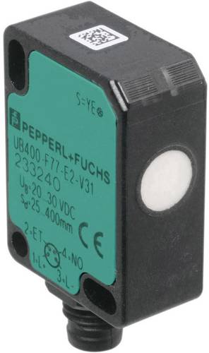 Pepperl+Fuchs UB400-F77-E2-V31 Ultraschall-Reflexionstaster UB400-F77-E2-V31 PNP, Schließer 1St. von Pepperl+Fuchs