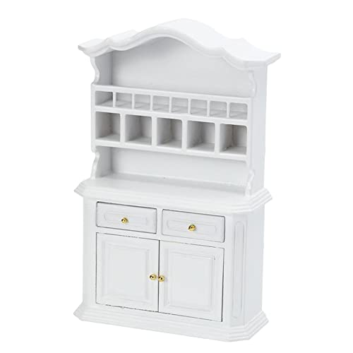 Bücherregal Schrank Möbel Kit Zubehör Puppenhaus Holz Geeignet für 1:12 Puppenhaus Weiß Holz Küche Bücherregal Schrank Möbel Kit Zubehör Puppenhaus Holz Geeignet für 1:12 Puppenhaus Weiß Holz Küche von Perfeclan