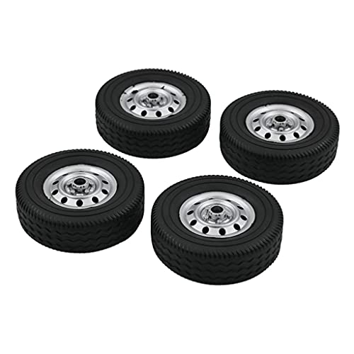 Perfeclan 1/10 rc Auto Upgrade Gummi Reifen 2,2 Zoll Rad für wpl d12 rc Auto ACCS, schöne ersatzteile, um Ihr rc Auto zu aktualisieren von Perfeclan