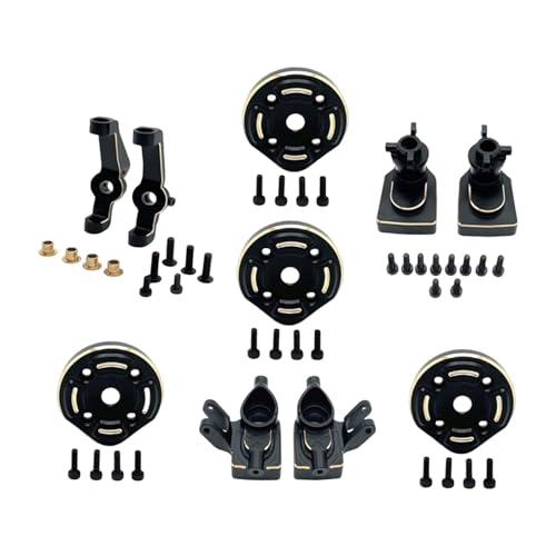 Perfeclan 1/12 Lenkbecher Upgrade Fernbedienung Autoteile DIY Zubehör Hintere Becher Getriebeabdeckung C Sitz für H12Y H12P Modell RC Hobby Auto von Perfeclan