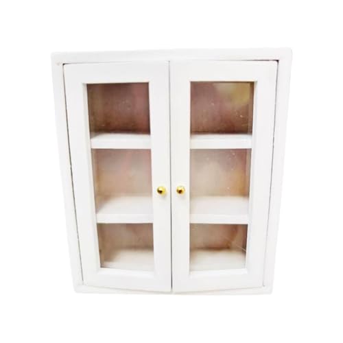 Perfeclan 1/12 Puppenhausschrank, Miniaturschrank Aus Holz, Haushaltszubehör, Mini Modell, Simulationszubehör, Spielzeug für Zuhause Perfeclan 1/12 Puppenhausschrank, Miniaturschrank Aus Holz, Haushaltszubehör, Mini Modell, Simulationszubehör, Spielzeug für Zuhause von Perfeclan