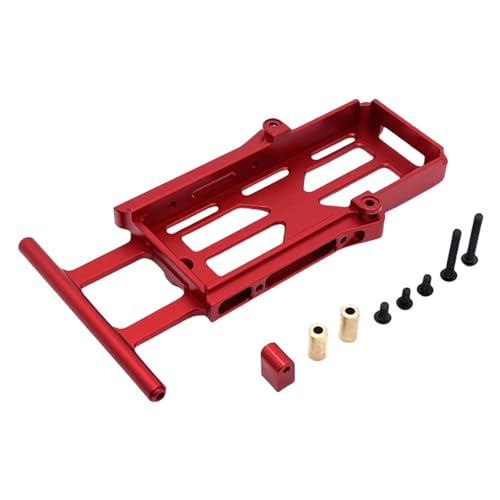 Perfeclan 1/12 RC-Autobatteriefachhalter, Batteriehalter, Robustes RC-Auto-Upgrade-Zubehör, Befestigungshalterung für H12Y H12Y+, Rot Perfeclan 1/12 RC-Autobatteriefachhalter, Batteriehalter, Robustes RC-Auto-Upgrade-Zubehör, Befestigungshalterung für H12Y H12Y+, Rot von Perfeclan