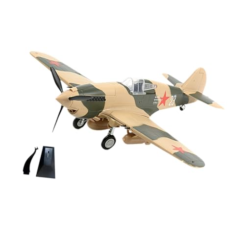 Perfeclan 1/48 Fighter Model Kit Pädagogische Geschenke für Erwachsene, Kinderspielzeugsammlung, Flugzeugornament, Flugzeugmodell für Bar, Schlafzimmer, von Perfeclan