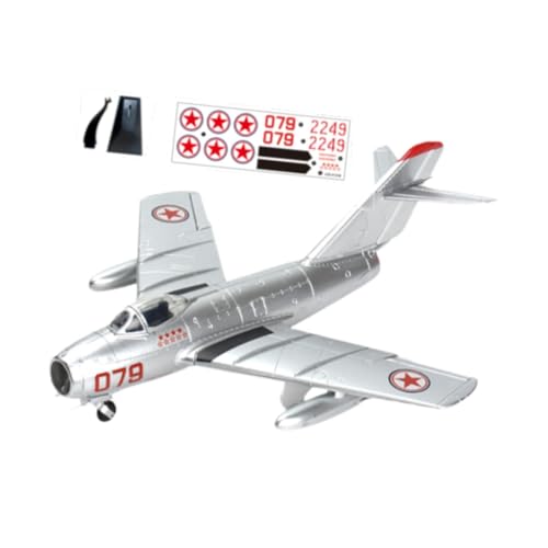 Perfeclan 1/48 Modell Flugzeug Bildungsjunge Spielzeug Ornament Desktop Dekoration für Kinder Erwachsene Flugzeuggebäude Set Kampfflugzeugmodell, Style A von Perfeclan