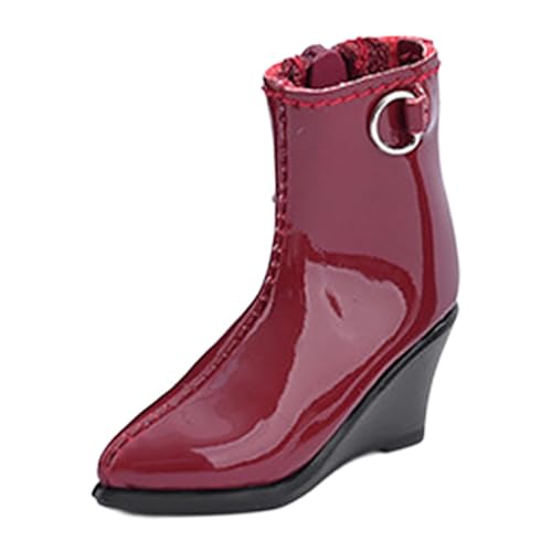 Perfeclan 1/6 Actionfigur Schuhe, Ankleiden, Hohlstiefel, Damen, trendiges Puppenkostüm, Miniaturmodell für 12" weibliche Figuren, Spielzeugkörperpuppen, Rot Perfeclan 1/6 Actionfigur Schuhe, Ankleiden, Hohlstiefel, Damen, trendiges Puppenkostüm, Miniaturmodell für 12" weibliche Figuren, Spielzeugkörperpuppen, Rot von Perfeclan