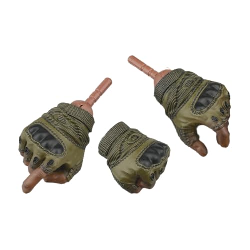 Perfeclan 1/6 Figur Handschuhhände, handgefertigt, leichtes Mini-Actionfiguren-Zubehör, für 12-Zoll-Actionfiguren männlicher Puppen Perfeclan 1/6 Figur Handschuhhände, handgefertigt, leichtes Mini-Actionfiguren-Zubehör, für 12-Zoll-Actionfiguren männlicher Puppen von Perfeclan