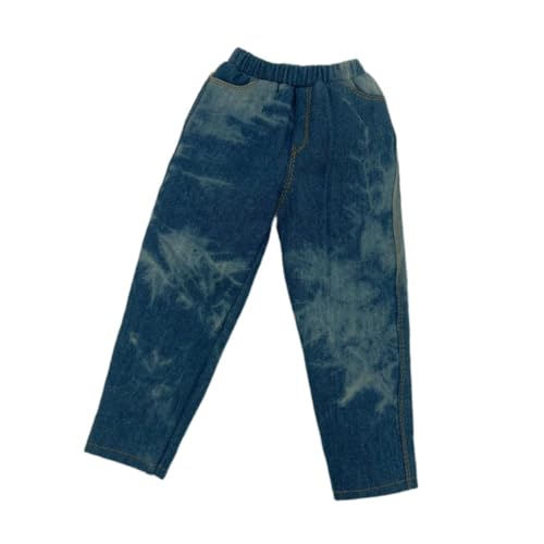 Perfeclan 1/6 Männer Figur Jeans Kleidungsstück, handgemachte Puppenkleidung, Miniaturhose für 12 Zoll Puppenmodellfiguren Zubehör Perfeclan 1/6 Männer Figur Jeans Kleidungsstück, handgemachte Puppenkleidung, Miniaturhose für 12 Zoll Puppenmodellfiguren Zubehör von Perfeclan