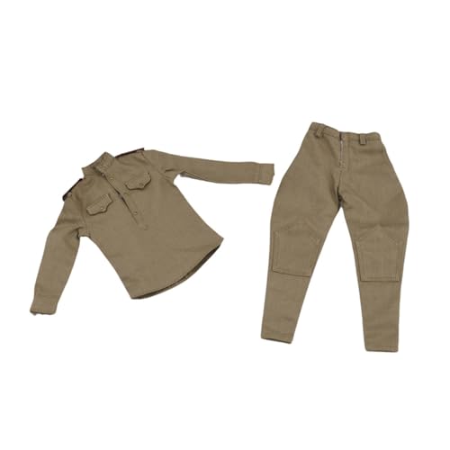 Perfeclan 1/6 Top mit Hosen Kostüm stilvolle lässige lässige realistische Cosplay Langarm Top Outfit Uniformen Anzug für 12 "Figuren Körper ACCS Perfeclan 1/6 Top mit Hosen Kostüm stilvolle lässige lässige realistische Cosplay Langarm Top Outfit Uniformen Anzug für 12 "Figuren Körper ACCS von Perfeclan