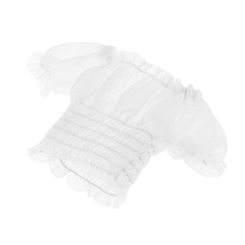 Perfeclan 1/6 weibliche Engen Puff Sleeve Top Kleidung T-Shirt für 12 Action Figur Modell Durable, Weiß EIN Perfeclan 1/6 weibliche Engen Puff Sleeve Top Kleidung T-Shirt für 12 Action Figur Modell Durable, Weiß EIN von Perfeclan