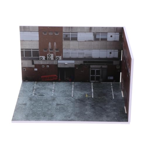Perfeclan 1/64 Maßstab Parkplatz Mini Fahrzeug Garage Winzige Figur Hintergrund Geschenk Zubehör Foto Requisiten Simulation Diecast Auto Display Perfeclan 1/64 Maßstab Parkplatz Mini Fahrzeug Garage Winzige Figur Hintergrund Geschenk Zubehör Foto Requisiten Simulation Diecast Auto Display von Perfeclan