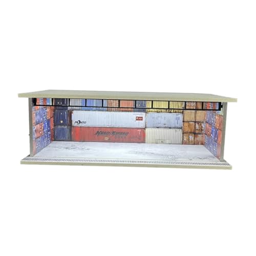 Perfeclan 1/64 Modellauto-Vitrine, Miniatur-Szenenmodell, Foto-Requisite, DIY-Montage, staubdichte dekorative Spielzeugauto-Vitrine mit Licht, Style B Perfeclan 1/64 Modellauto-Vitrine, Miniatur-Szenenmodell, Foto-Requisite, DIY-Montage, staubdichte dekorative Spielzeugauto-Vitrine mit Licht, Style B von Perfeclan