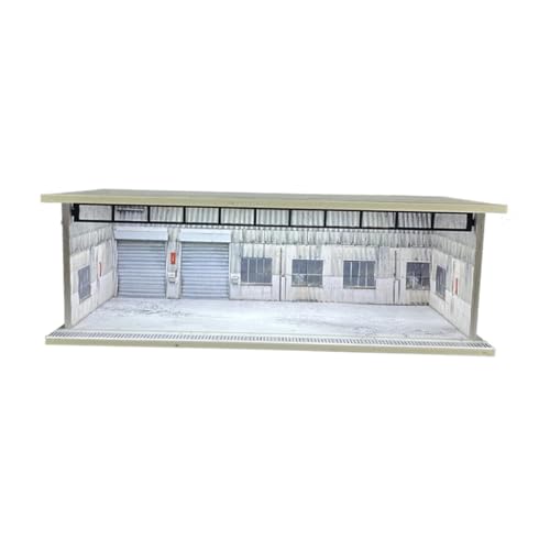 Perfeclan 1/64 Modellauto-Vitrine, Miniatur-Szenenmodell, Foto-Requisite, DIY-Montage, staubdichte dekorative Spielzeugauto-Vitrine mit Licht, Style F Perfeclan 1/64 Modellauto-Vitrine, Miniatur-Szenenmodell, Foto-Requisite, DIY-Montage, staubdichte dekorative Spielzeugauto-Vitrine mit Licht, Style F von Perfeclan