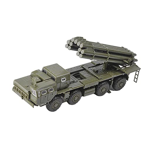 Perfeclan 1/72 Gradeinteilung Russischer Raketenwerfer Modell Fahrzeugmontage Spielzeugsammlung Realistische Kinder Erwachsene Spielzeug Display Fahrzeug von Perfeclan