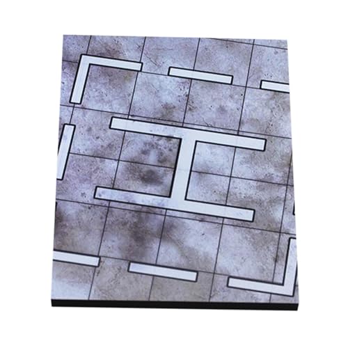 Perfeclan 1/72 Kampfflugzeug-Flughafen-Landebahnmodell, Landebahndekoration, hölzernes Luftfahrtornament, Premium-Zubehör, Flugzeugparkschürze, Style A von Perfeclan