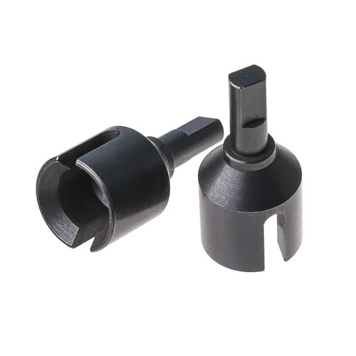 Perfeclan 1 Paar RC-Differentialbecher, Teile Differential Outdrive, Stahlzubehörkomponenten für 1/10 Fighter DT04 58741 von Perfeclan