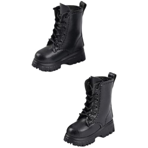Perfeclan 1: 6 Actionfiguren Stiefel Puppenschuhe Kollektionen Mode für 12 Zoll Mädchen Puppenkostümzubehör 12 Zoll weibliche Puppenstiefel von Perfeclan