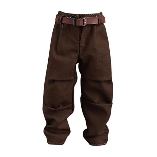 Perfeclan 1:12 Skala -Miniatur -Haremhose und Gürtel, Actionfiguren Kleidung, ungezwungene Miniaturpuppenkostüm für 6 '' männliche Puppenzahlen, Dunkelbraune Hose Perfeclan 1:12 Skala -Miniatur -Haremhose und Gürtel, Actionfiguren Kleidung, ungezwungene Miniaturpuppenkostüm für 6 '' männliche Puppenzahlen, Dunkelbraune Hose von Perfeclan