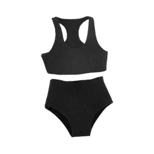 Perfeclan 1:12 Sport-BH-Shorts-Set Miniatur-Puppenkleidung, Anzieh-Mode-Requisiten, Mini-Kleidung für 6 Zoll weibliche Figuren, Accessoire, Schwarz Perfeclan 1:12 Sport-BH-Shorts-Set Miniatur-Puppenkleidung, Anzieh-Mode-Requisiten, Mini-Kleidung für 6 Zoll weibliche Figuren, Accessoire, Schwarz von Perfeclan